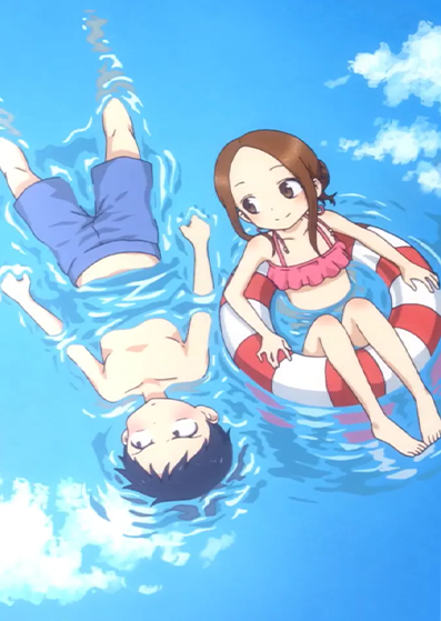 اوفا Karakai Jouzu no Takagi-san: Water Slide