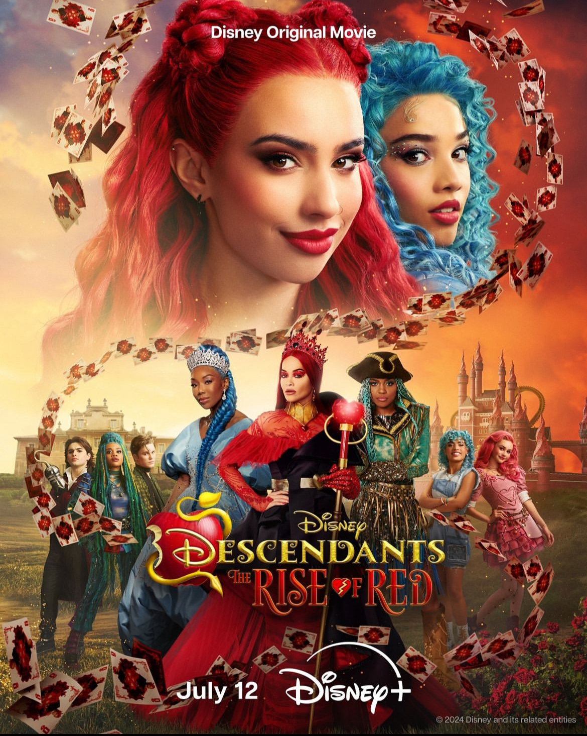 Descendants: The Rise of Red 2024 مترجم اون لاين